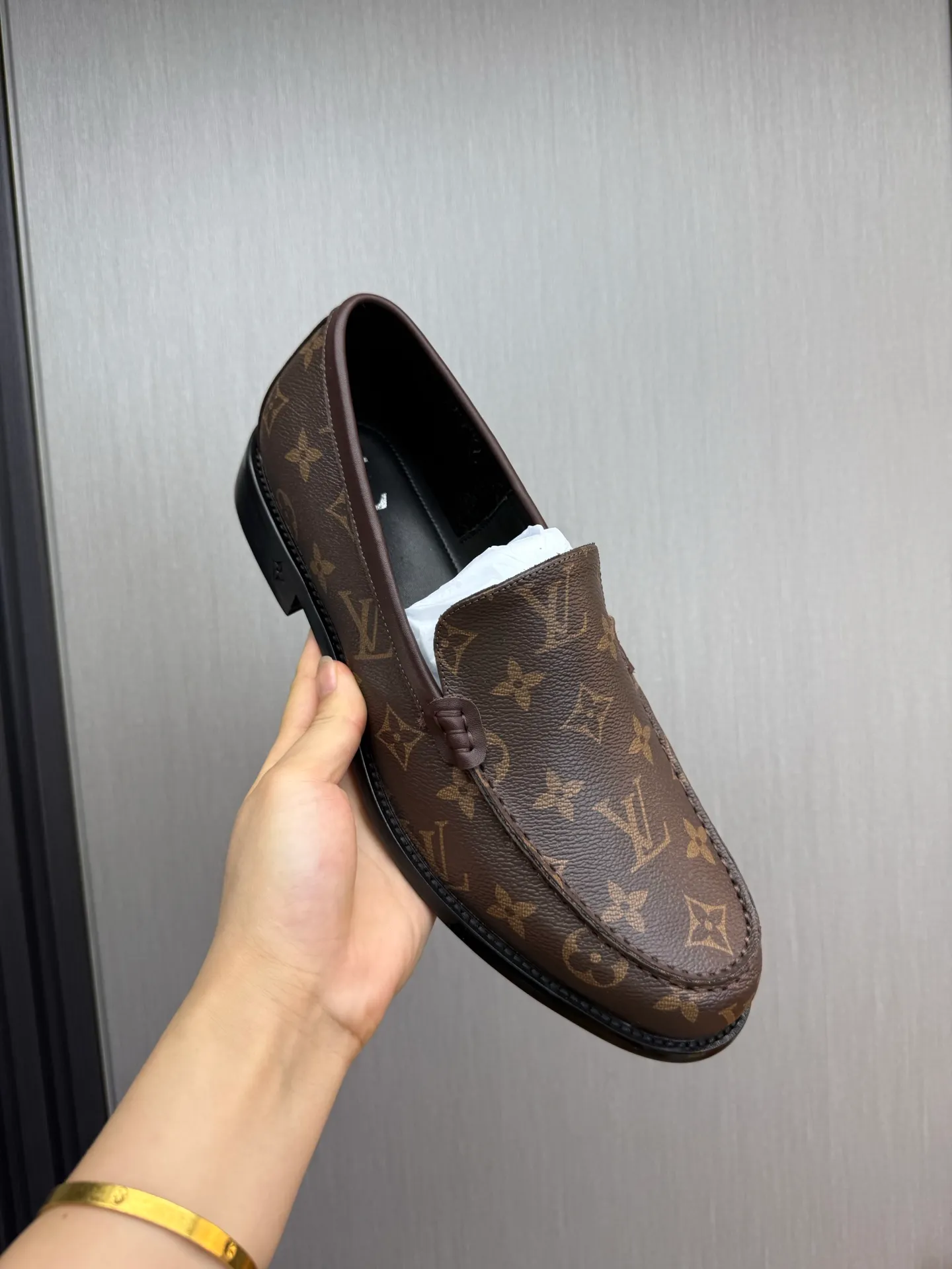 Factory 660💰 LV. Men's business casual leather shoes, all made of imported original brand leather, just to create a more comfortable wearing experience, original non-slip and wear-resistant outsole ✔️16-45 (38.45 non-returnable)